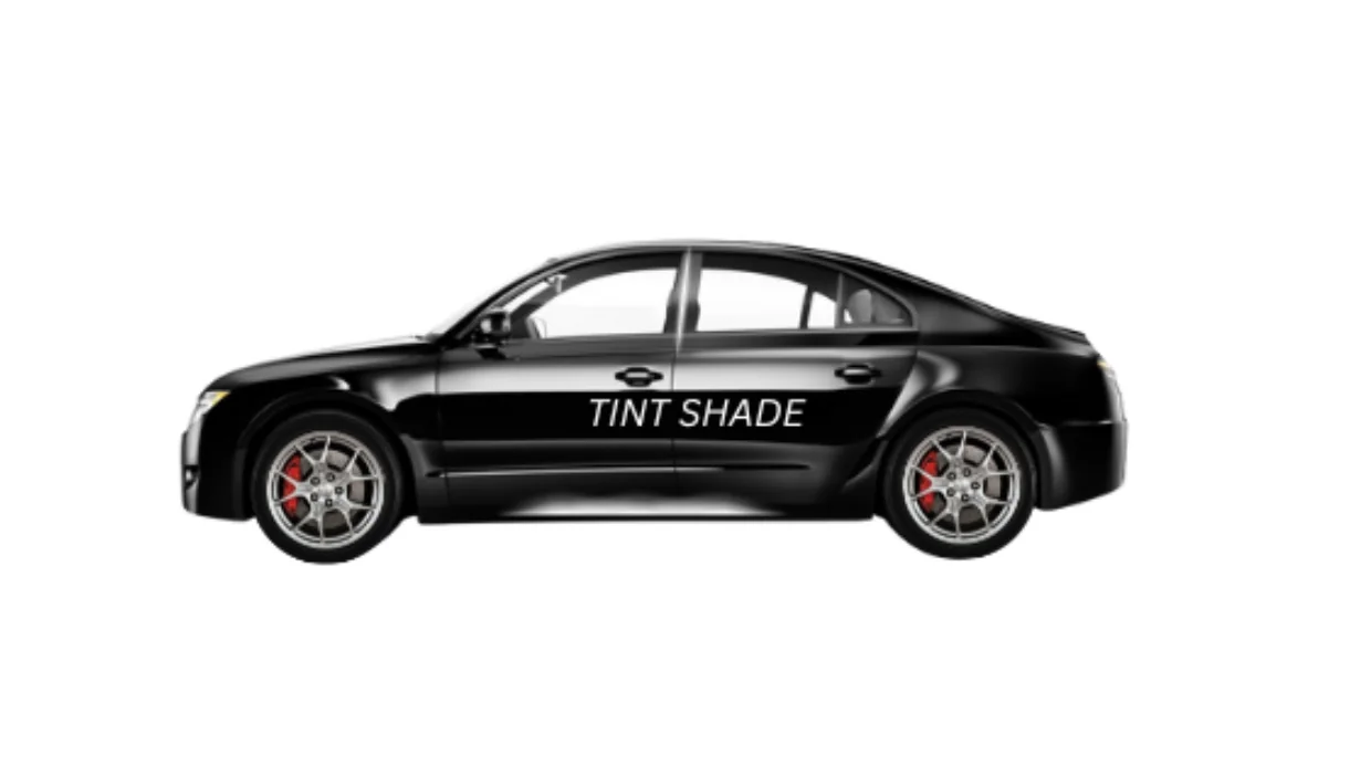 Car with no window tint