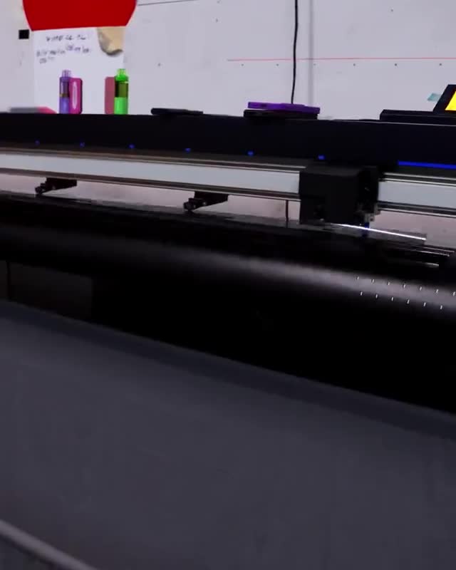 Film being cut by computer